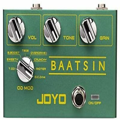 JOYO R-11 Baatsin Overdrive Verzerrung Effekpedal für Gitarre NEU