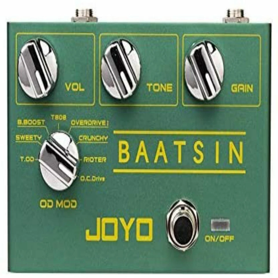 Pédale d'effet JOYO R-11 Baatsin Overdrive Distortion pour guitare NEUVE - Photo 1/4
