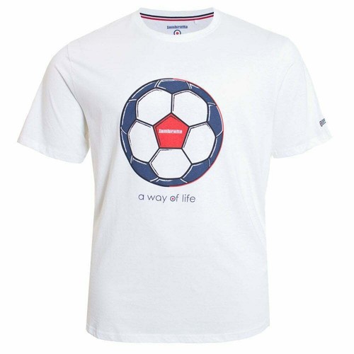 Mens Lambretta T-Shirt Kingsize Big & Tall Retro MOD Scooter Plus Sizes XL-5XL - Imagen 13 de 19