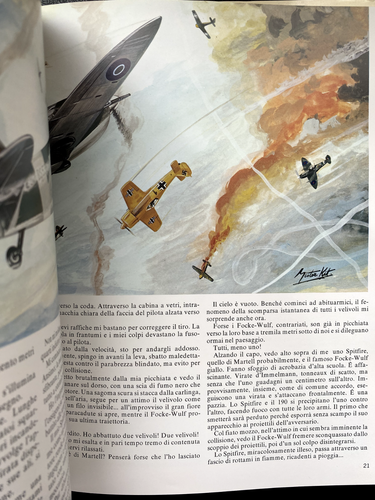 Aerei da caccia della Seconda guerra mondiale. Masserschmitt Hurricane Spitfire - Picture 8 of 14