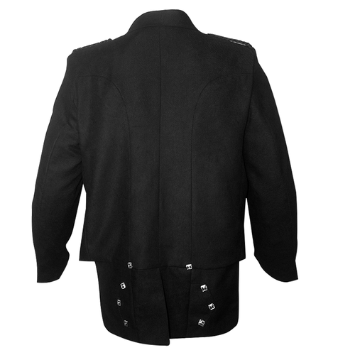 Men Fashion Prince Charlie Coat Jacket with Vest Traditional Scottish Utility - Picture 3 of 6