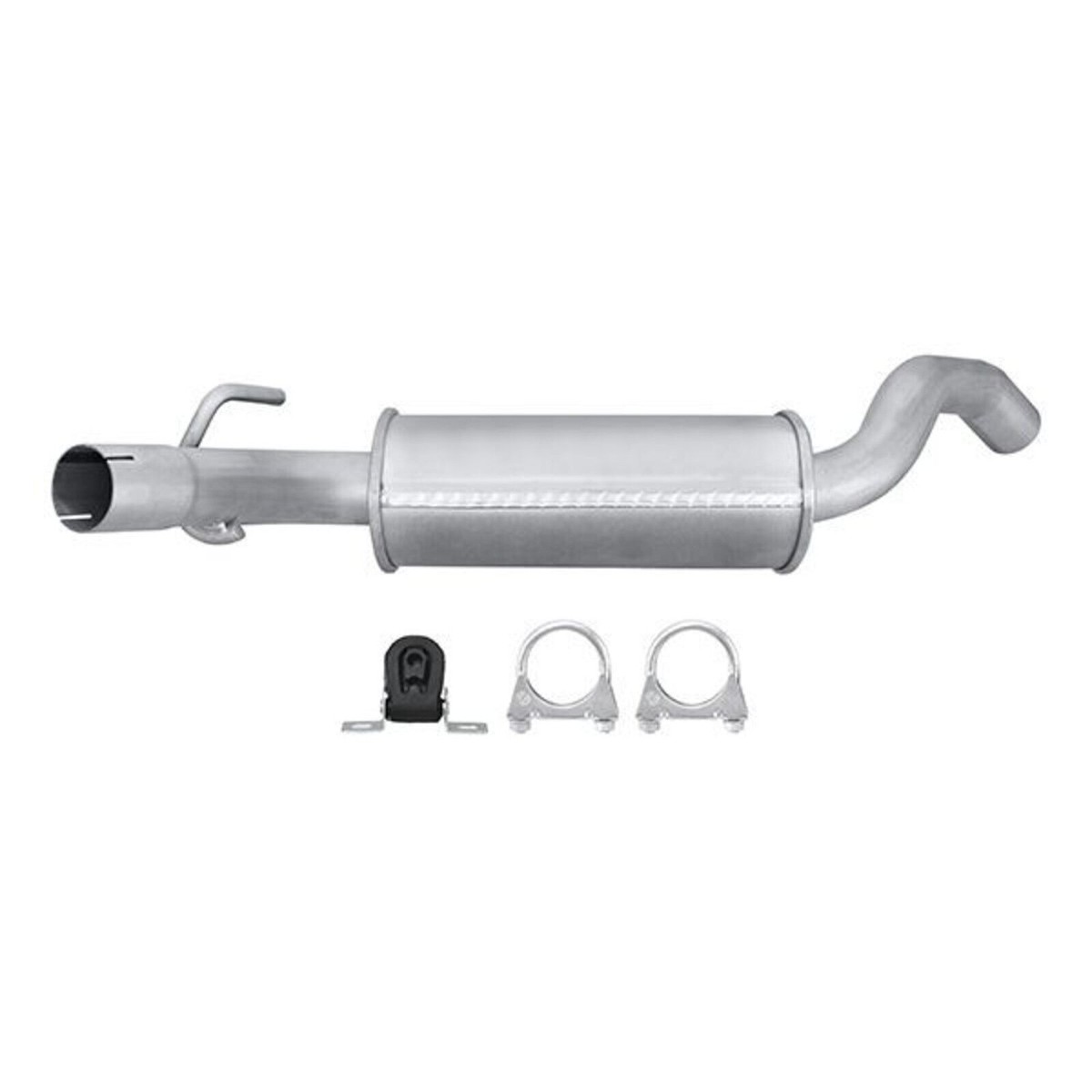 Kaufen Sie HELLA 8LD 366 026-711 Endschalldämpfer - Easy2Fit® Kit - hinten - zweiteilig - Set mit Anbauteilen - für u.a. AUDI A2 (8Z0) im Auto