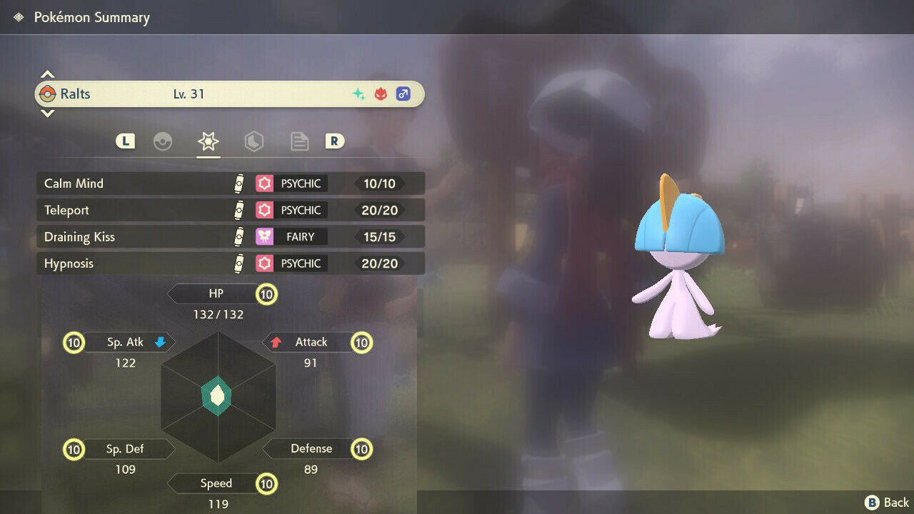 Alpha Ralts 🌟Shiny🌟 Normal 6IV Max Effort - Pokemon Legends Arceus