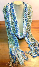 Oversized Hand Knitted Scarf, Neck Warmer