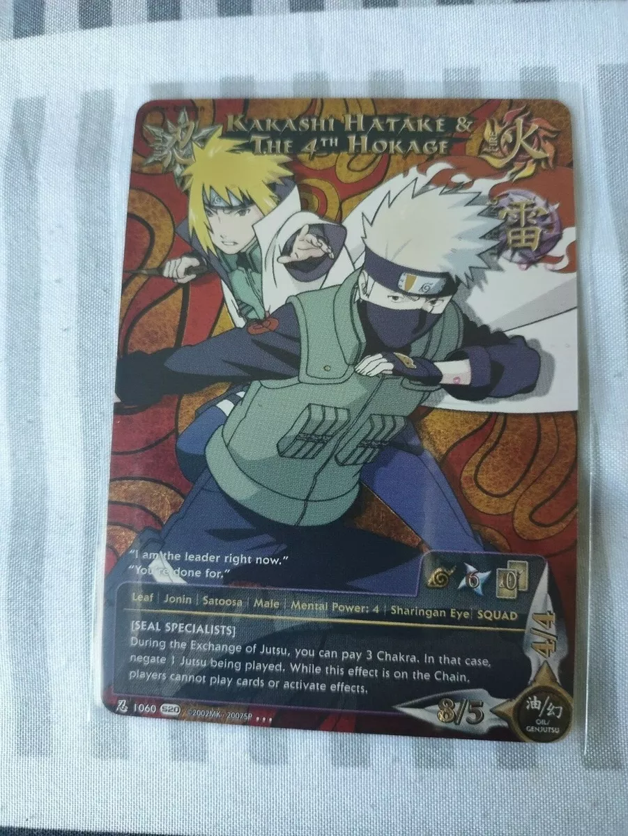 Kakashi Hatake & Iruka Umino - N-C012 - Rare - Unlimited Edition - Naruto  CCG Singles » Quest for Power - Goat Card Shop