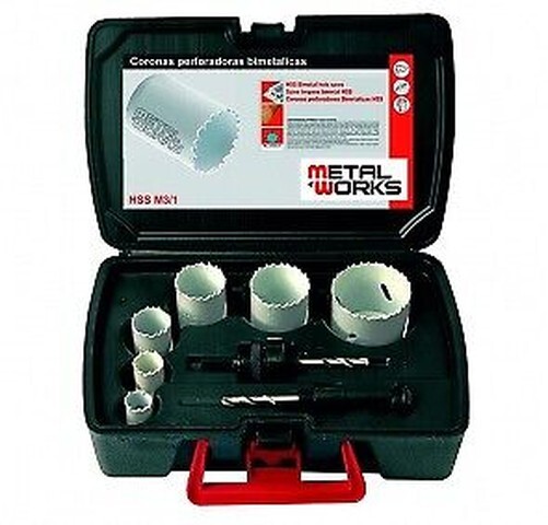 METALWORKS 748501102 Set Di Perforante MWCBF6 - 6PZ
