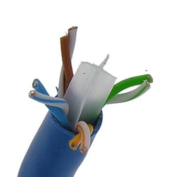 1000FT Cat6 Ethernet LAN Network UTP Cable CMR 23AWG Solid Copper Wire Yellow - Image 2 of 2