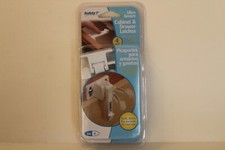 Safety 1st Child Safety Spring-Loaded Cabinet and Drawer Latches 4 Pack 48303