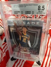 2019-20 Panini Prizm Draft Picks  JA Morant (RC) Crusade Black Prizm #11 BGS 8.5