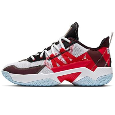 Jordan One Take 2 Red Black White Sz 12 Cw2457 106 Basketball Shoes