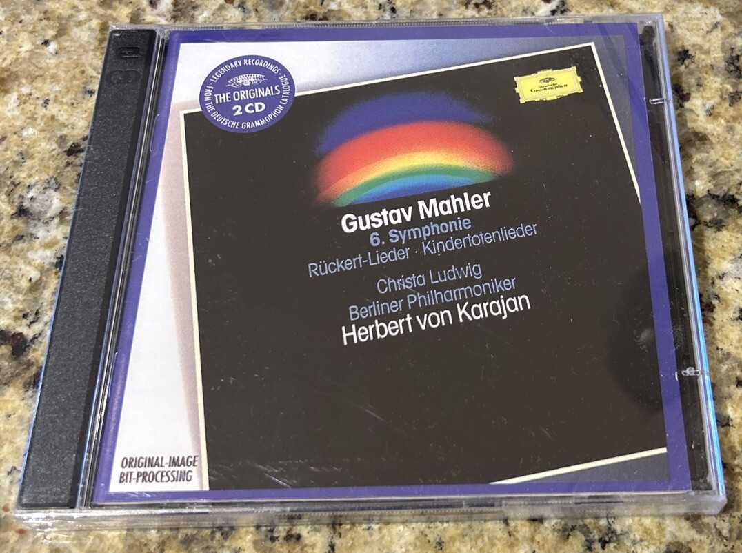 Herbert von Karajan Gustav Mahler Symphony NO 6 In A Minor 2-CD