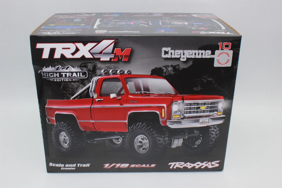 Traxxas TRX 97064 Red RC Crawler TRX-4M Chevy K10 4x4 1:18 RTR NEW OVP - Image 4 of 4
