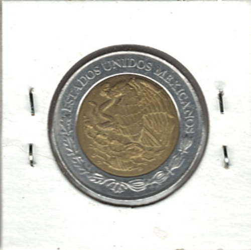 2010 Mexicano 2 pesos ~ BIMETÁLICO ~ BU ~ POR FAVOR VEA EL ESCANEO stk p 7 - Imagen 4 de 4