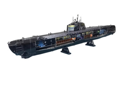 Dive into the depths of craftsmanship and ingenuity with our DIY 3D Submarine 