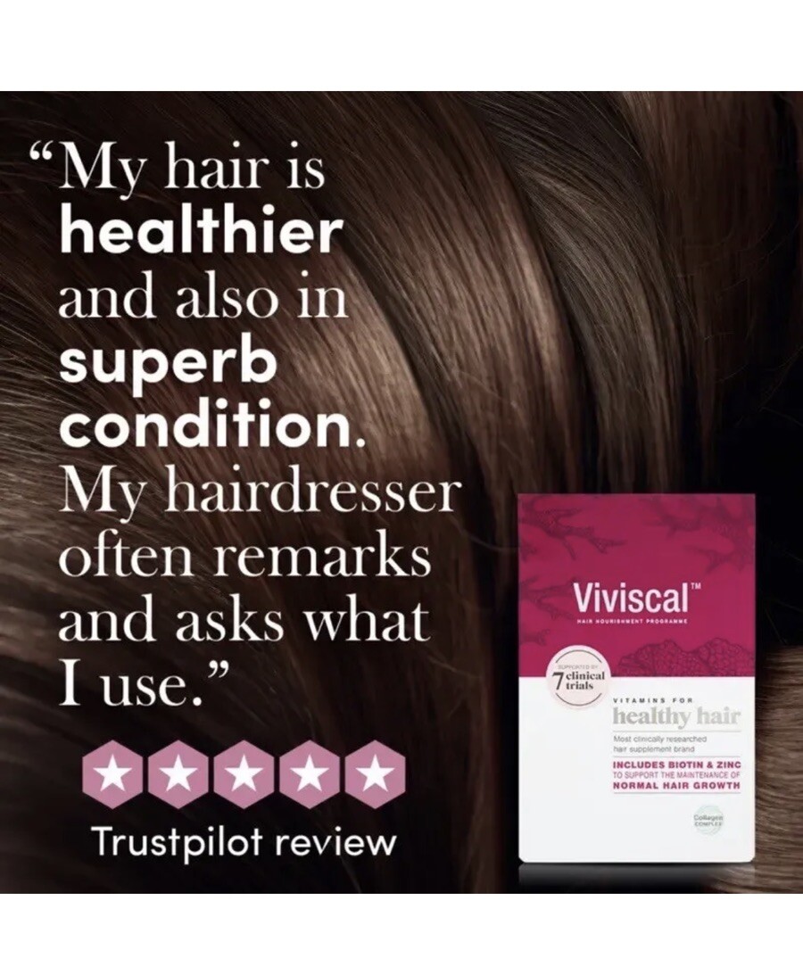 Viviscal Vitamins for Healthy Hair Growth Supplement Tablets 60 Count