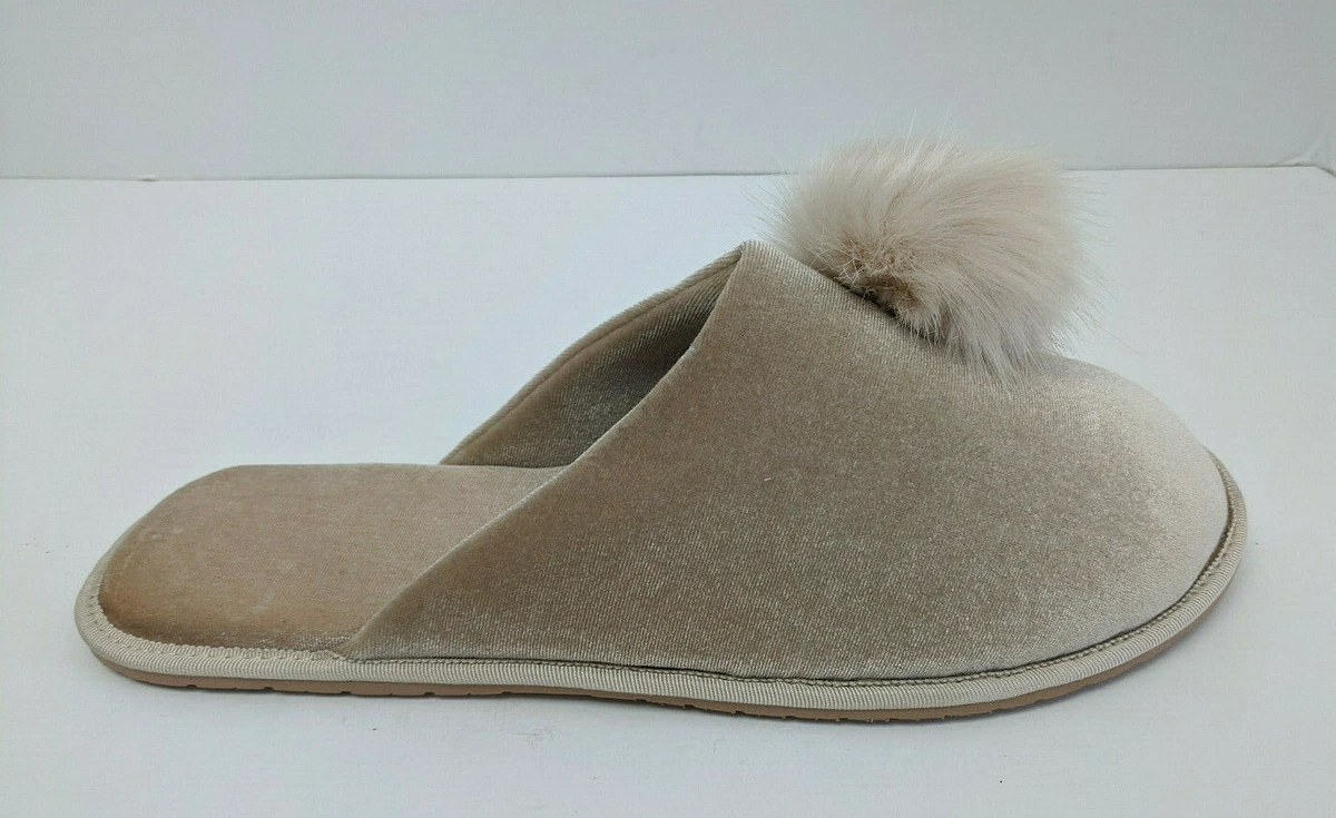 Faryl Robin Clarissa Slipper Cream Velvet Women s 12 M eBay