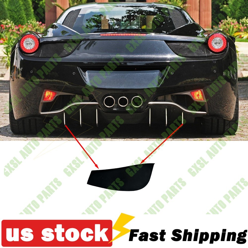 For Ferrari 458 Rear Diffuser Outer Fin OEM 81372910