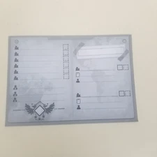 Campaign Notebook for  Under Falling Skies Board Game Czech Games Edition