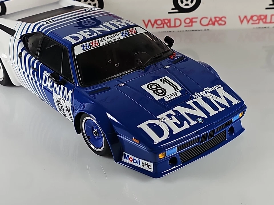 Minichamps 1:18 BMW M1 Procar 'Denim' H. Heyer 1980 Foto 3 de 4