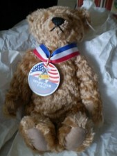 NEW IN ORIGINAL BOX STEIFF TEDDY BEAR SAMMI CINNAMON 25 CLUB BEAR