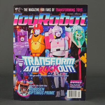 TOYROBOT #6 Magazine Fenrir Publications AUG221455 Spring 2022 transforming toys