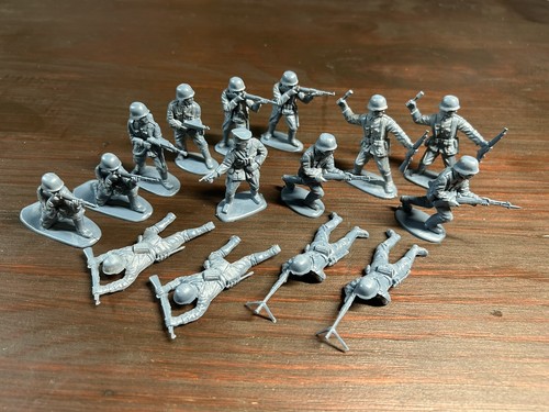 Matchbox WWII German Infantry Boxed - 15 Figures - 54mm - Plastic - 1970s - Picture 3 of 3