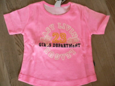 WHOOPI  MÄDCHEN  T-SHIRT neon rosa Gr.164,170 %% 