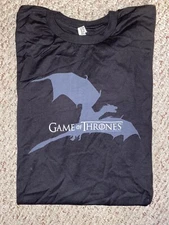 NEW HBO 2013 Game of Thrones Navy Shirt Size XL