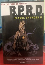 BPRD:  Plague of Frogs Vol. 1 Hardcover Mignola Helloboy OOP