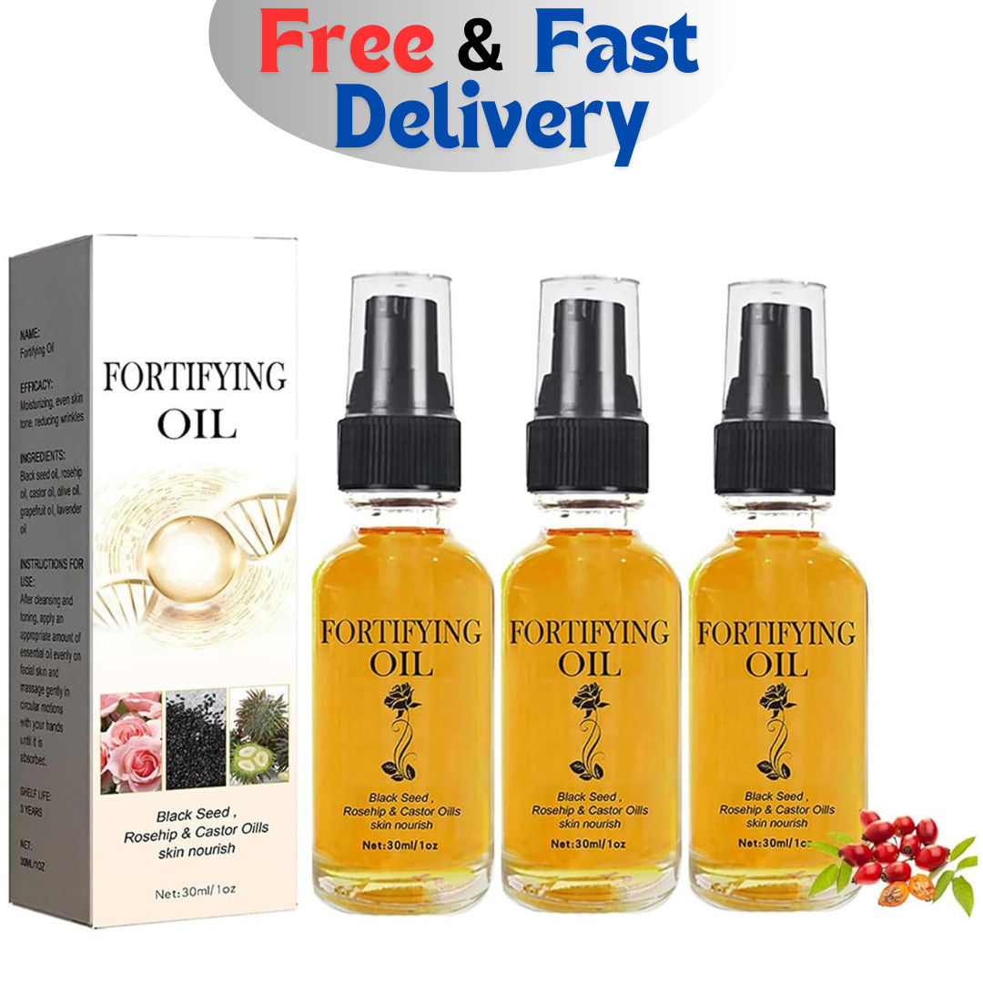 Suero facial 3 piezas aceite de rosa mosqueta Lalena, aceite de ricino aceite de semilla negra aceite de rosa mosqueta