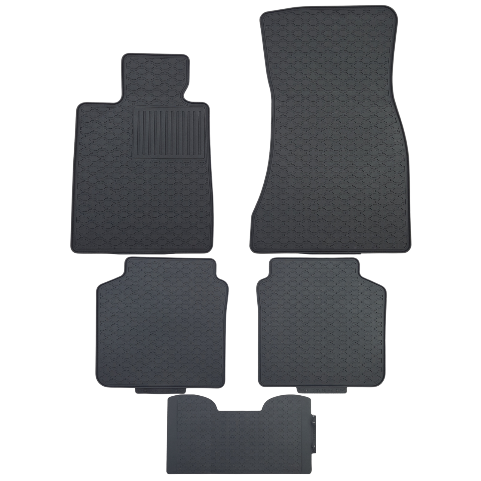 Floor mats for BMW 7 Series G11 G12 20162022 All Weather Rubber Set