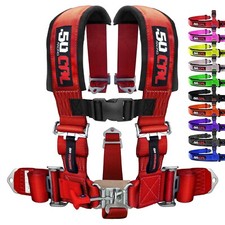 50 Caliber Racing Harness 4- 5-point 2 3 Quick Release Seat Belt 9 Colors 50 Caliber Racing Harness 4- 5-point 2 3 Quick Release Seat Belt 9 Colors