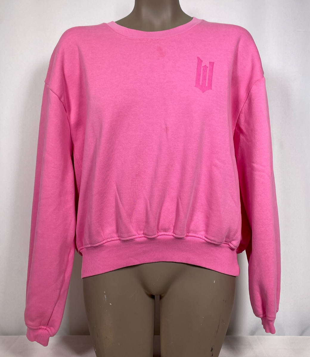 Wicked x Target Paul Tazewell Defy Gravity Pink Crew Fleece