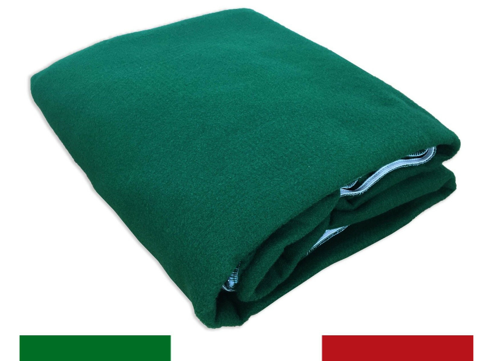 Tappeto Da Poker Verde Per Tavolo - Copritavolo 180x140cm Con Spazio Fiches E Carte - Foto 14