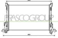 Prasco KüHler WasserküHler FüR Renault Trafic III Kasten Opel Vivaro FG JG