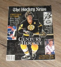 The Hockey News magazine BOBBY ORR Wayne Gretzky CENTURY of Hockey