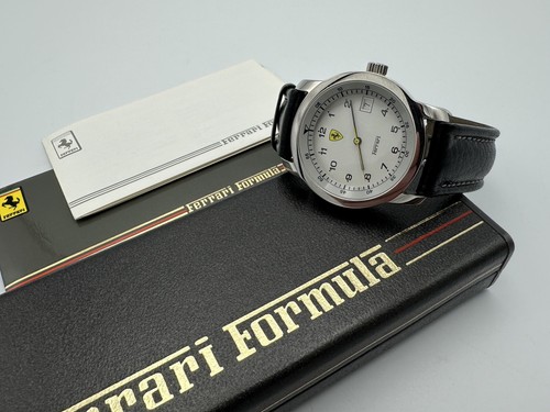 FERRARI FORMULA INDY WATCH IN BOX | UHR | SWISS MADE | CARTIER SERIES | OROLOGIO - Picture 1 of 11