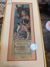 Framed 1903 Calendar