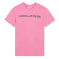 Little Marc Jacobs Kids Logo Print Jersey T-Shirt Dress, Size 10Y