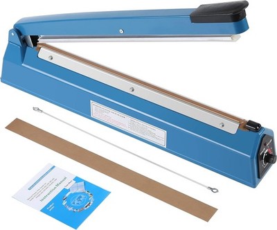 16 Inch Impulse Heat Sealer Manual Bags Sealer Sealing Machine Heating Closer...