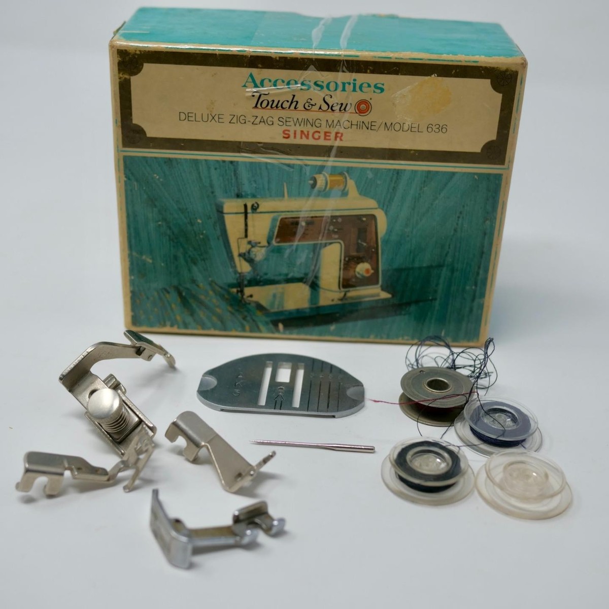 Vintage Singer Touch & Sew Accessories Deluxe Zig Zag Sewing