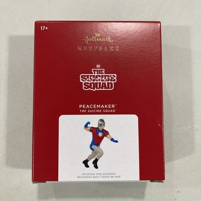 2021 Hallmark PEACEMAKER The Suicide Squad DC Comics Ornament Box Damage NEW