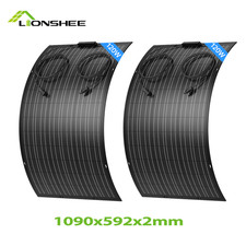 240W Flexible Solar Panel 120W*2 Highly Mono Solarpanel for Caravan RV Marine Va