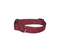 Wet Nose Designs Santa Fe Dog Collar Burgundy Mini Aztec Symbol Tribal Southwest