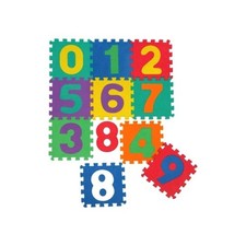 Kids Foam Puzzle Play Mat Numbers 1 to 9 Soft EVA Floor Tiles Baby Toddler Mat