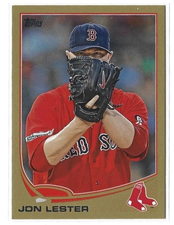 Jon Lester 2013 Topps Gold #/2013