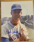 Duke Carmel Signed Autograph 8x10 Photo New York Mets  — photo 2