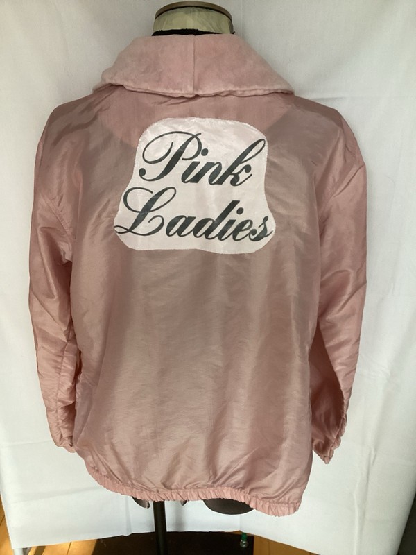 Women’s Pink Neiman Marcus Outer Shell Jacket with Pink Ladies applique 1X