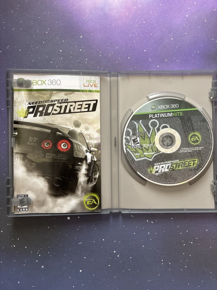 Need for Speed Pro Street for Xbox 360, Complete W/ Manual, Tested and Works - Image 2 of 4