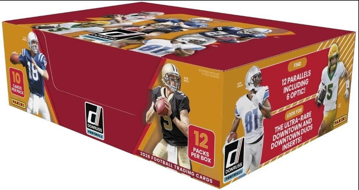2026 Panini Donruss Football Hobby Box
